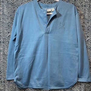 Espada Blue Button-Up Cozy